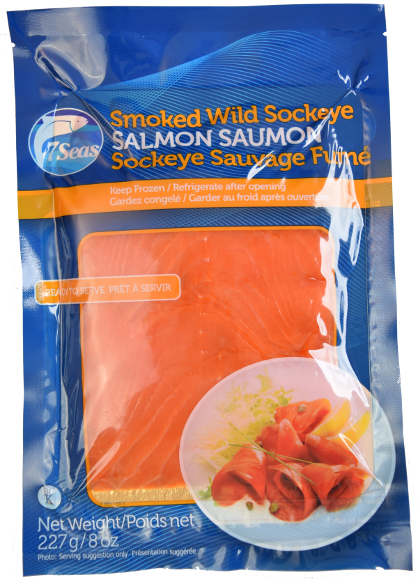 Alaska Wildlachs - Saumon sauvage Sockeye fumé